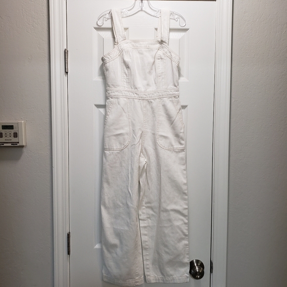 Japna Women’s Off White Jumpsuit Overalls Size Xtra Small - Picture 2 of 10